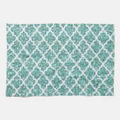 Mousserend Blauwgroen Theedoek (Horizontaal)