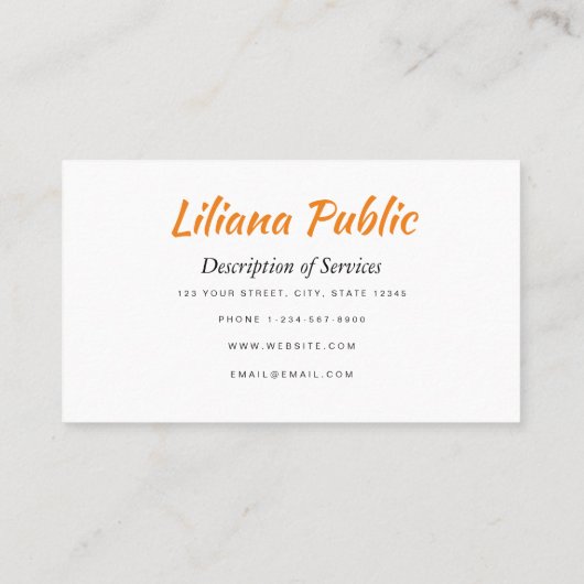 Mousserend caleidoscopisch Visitekaartje (Achterkant)