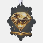 Mousserend Diamond Ornament Kaart (Links)