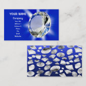 Mousserend Diamond Visitekaartje (Voorkant / Achterkant)