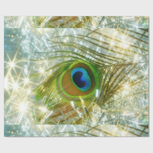 Mousserend doekdoezelpapier cadeaupapier (Vlak)