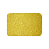 Mousserend Geel Glitter Kleurrijk Helder Kut Badmat (Voorkant)