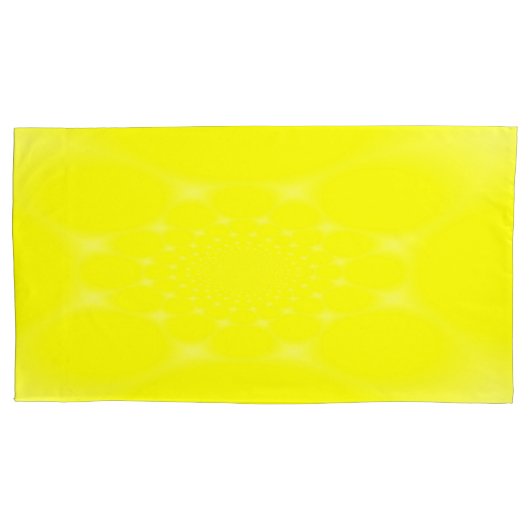 mousserend geel kussensloop (Voorkant-Links)