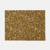 Mousserend Gold Glitter Deurmat (Voorkant)