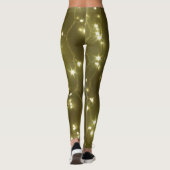 Mousserend Golden String of Lights Legging (Achterkant)