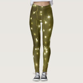 Mousserend Golden String of Lights Legging (Voorkant)