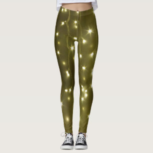 Mousserend Golden String of Lights Legging