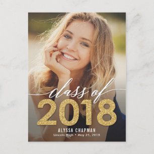 Mousserend Jaar Afstuderen Briefkaart