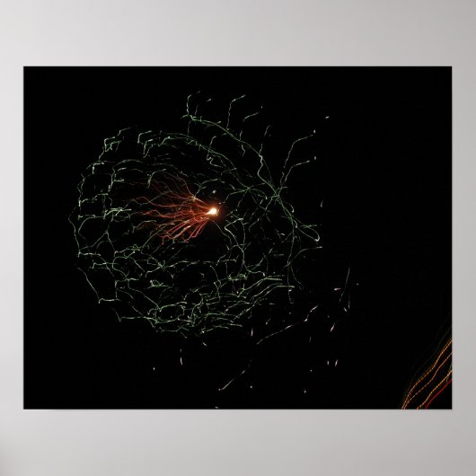 Mousserend luchtruim 2 poster (Voorkant)