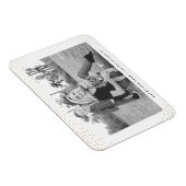 Mousserend nieuwjaar | Holiday Photo Magnet Magneet (Rechterzijde)