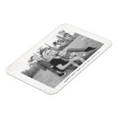Mousserend nieuwjaar | Holiday Photo Magnet Magneet (Linkerzijde)