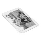 Mousserend nieuwjaar | Holiday Photo Magnet Magneet (Rechterzijde)