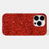 Mousserend Rood Case-Mate iPhone Case (Achterkant (horizontaal))