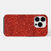 Mousserend Rood iPhone Hoesje (Achterkant horizontaal)