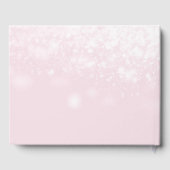 Mousserend roze gastenboek (Achterkant)