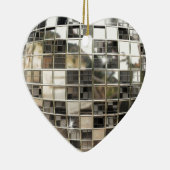 Mousserend Silver Disco Ornament (Rechts)