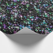 Mousserend Star Dust Wrapping Paper Cadeaupapier (Hoek)