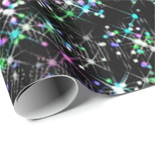 Mousserend Star Dust Wrapping Paper Cadeaupapier (Rol Hoek)