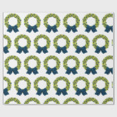 Mousserend Wreath Cadeaupapier (Vlak)