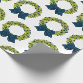 Mousserend Wreath Cadeaupapier (Hoek)