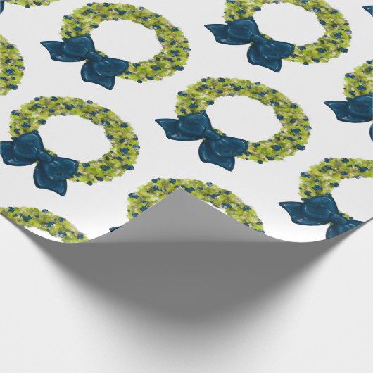 Mousserend Wreath Cadeaupapier (Hoek)