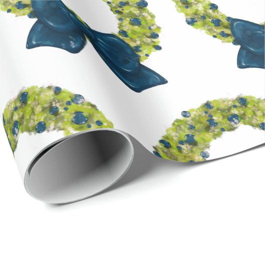 Mousserend Wreath Cadeaupapier (Rol Hoek)