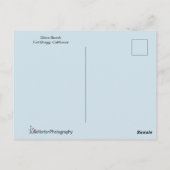Mousserend Zee Briefkaart (Achterkant)