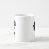 Mousserende afro Woman Koffiemok (Center)