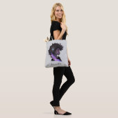 Mousserende afro Woman Tote Bag (Op model)