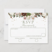 Mousserende Bloemen Chuppah Canopy Trouwen RSVP (Voorkant)