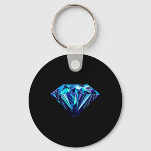 Mousserende diamant sleutelhanger