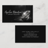 Mousserende Diamanten Juwelier Kristal Sieraden On Visitekaartje (Voorkant / Achterkant)