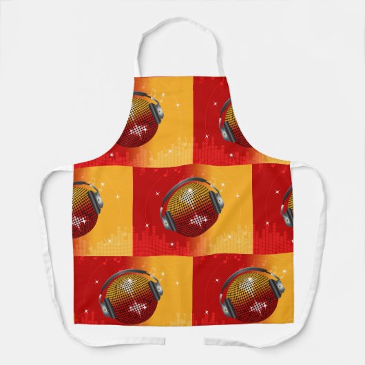 mousserende Disco Ball Schort (Voorkant)