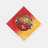 mousserende Disco Ball Servet (Hoek)