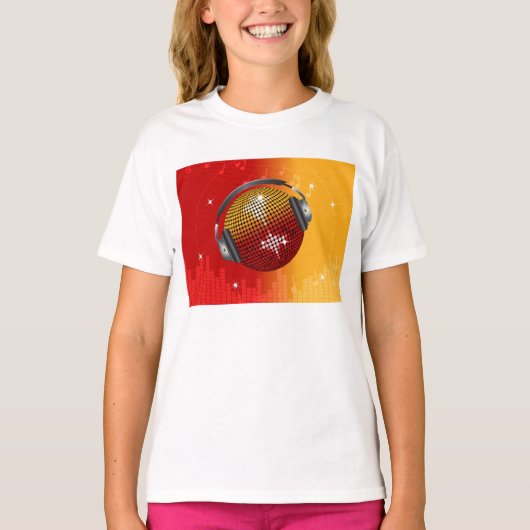 mousserende Disco Ball T-shirt (Voorkant)
