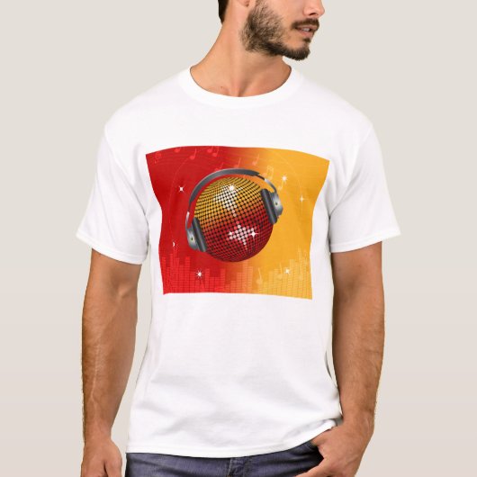 mousserende Disco Ball T-shirt (Voorkant)