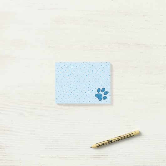mousserende druk op katten - sky post-it® notes (Op bureau)