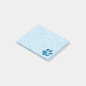 mousserende druk op katten - sky post-it® notes (Schuin)