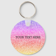 Mousserende elegante regenboogkleurige schattige r