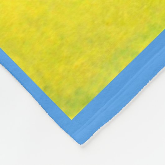 mousserende en papegaaiafdruk fleece deken (Hoek)