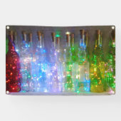 Mousserende flessen 2,5 x 4' voor gebruik buitensh spandoek (Horizontaal)