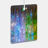 Mousserende flessen Keramisch sierglas Metalen Ornament (Voorkant Rechts)