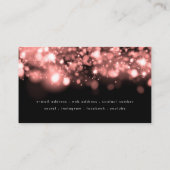 Mousserende glam Roos Gold lightmake-up & haar Visitekaartje (Achterkant)