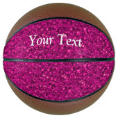 Mousserende glitter basketbal (Voorkant)