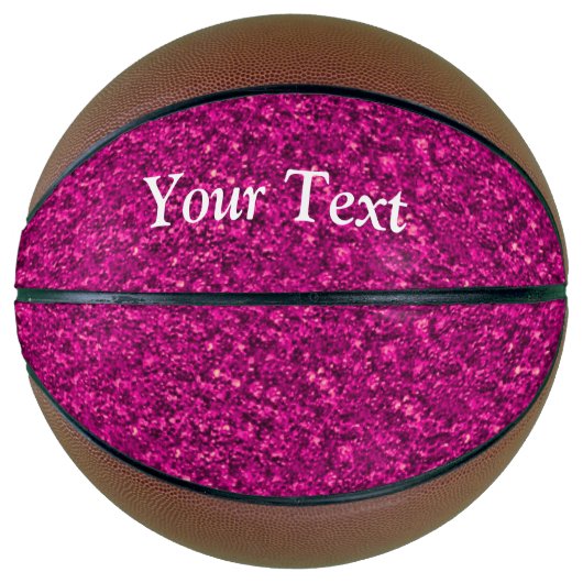 Mousserende glitter basketbal (Voorkant)