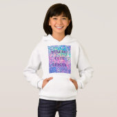 Mousserende glitter Colorful Modern Trendy Girly (Voorkant volledig)