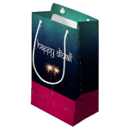Mousserende Happy Diwali - Kleine Gift Bag Klein Cadeauzakje