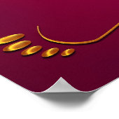 Mousserende Happy Diwali - Poster (Hoek)