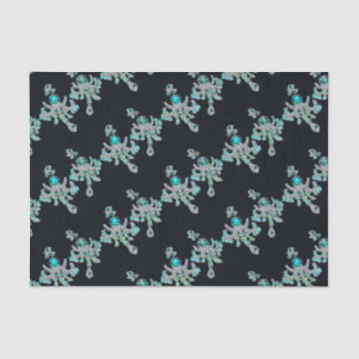 Mousserende juwelen decoupage tissuepapier