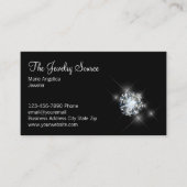 Mousserende juwelen, klassy-Visitekaartjes Visitekaartje (Voorkant)